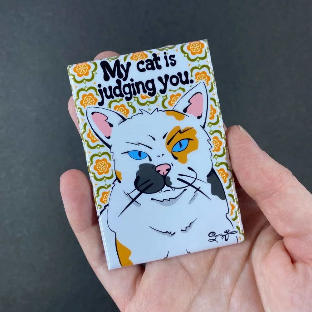 Funny Cat Magnet 